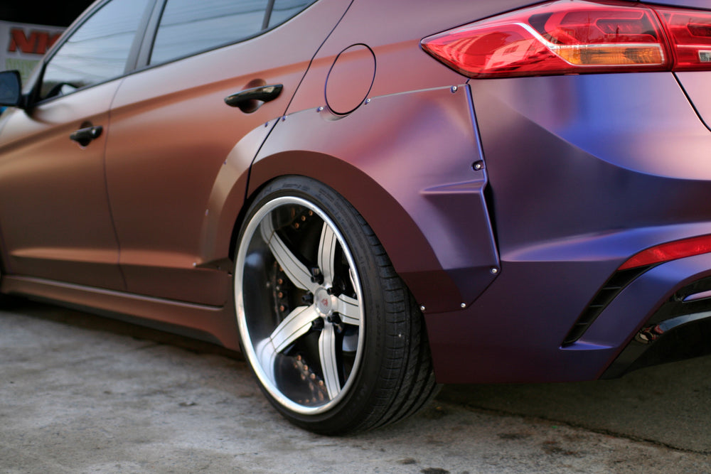 [UNR Performance] Widebody Fender Flares for Elantra AD 17-18