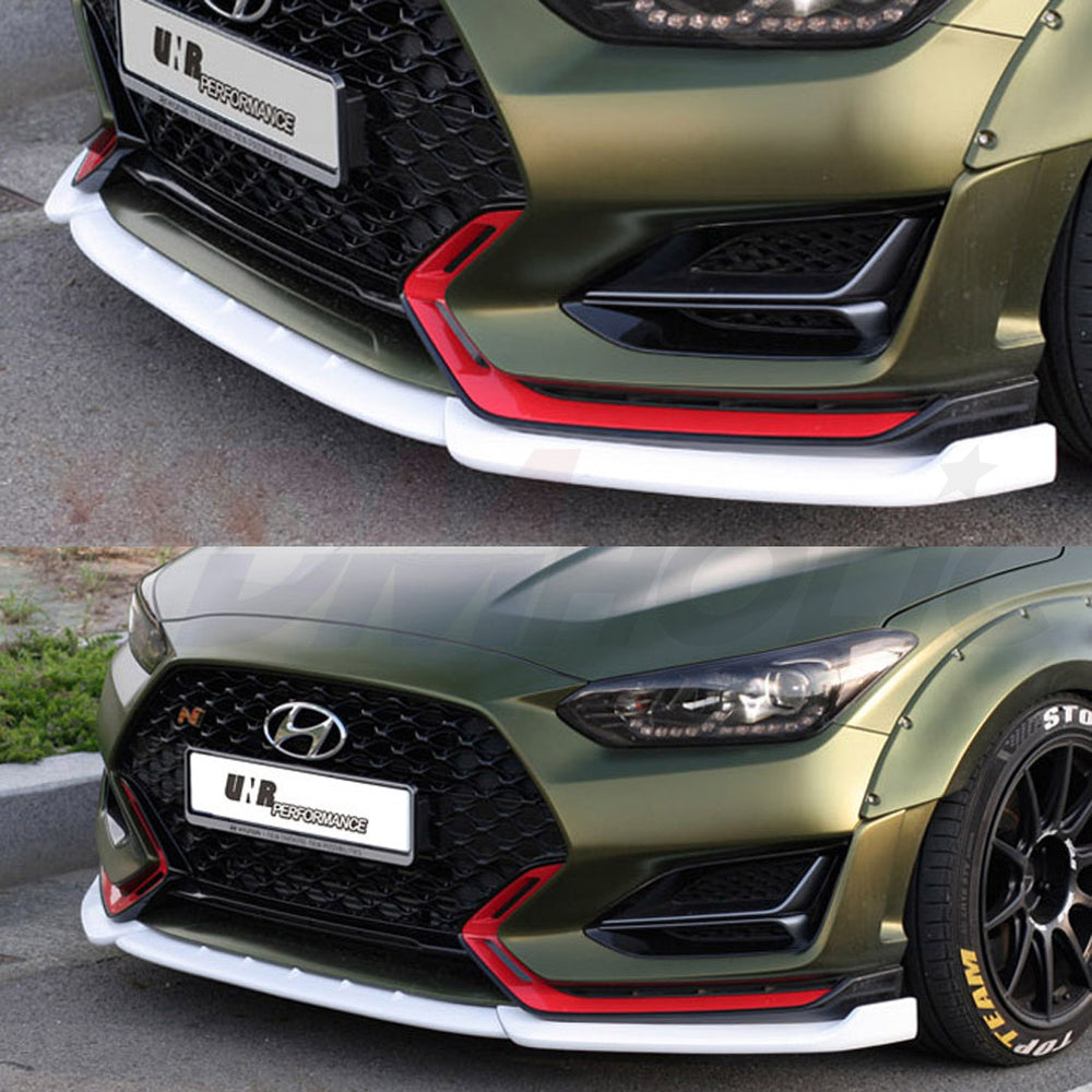Front Splitter for Hyundai Veloster N [UNR Performance] US Inventory