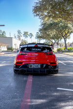 Hyundai Veloster N Diffuser and Rear Wing Spats Kit VELOCE