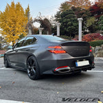 Genesis G70 Rear Diffuser and Rear Lip Spats Full Rear Aero Type-R by Veloce 4