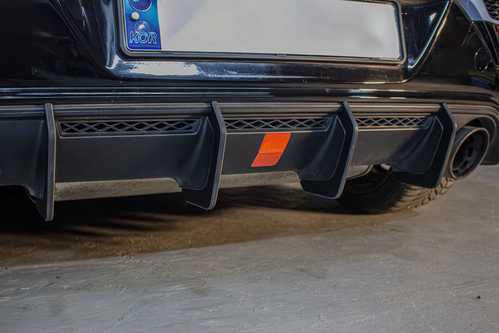 VELOCE Rear Diffuser Fin for Hyundai Veloster N 2019+7