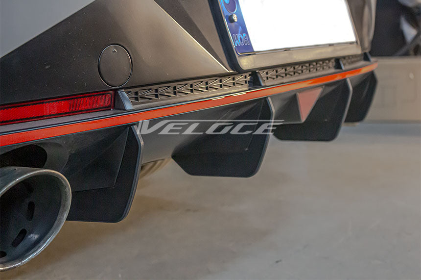 VELOCE Rear Diffuser Fin for Hyundai Elantra N 2021-20236