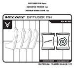 Kia K5 Diffuser Fins [CONVOY x VELOCE] Kia K5 2021-2024 GT Line Models 13