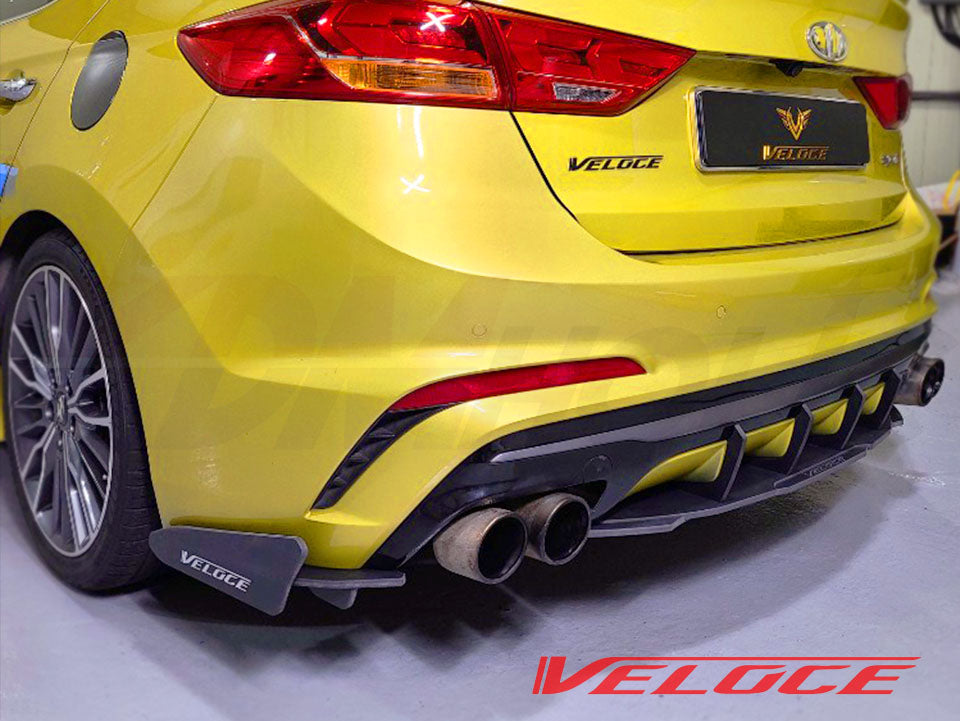 Hyundai Elantra Sport Rear Diffuser and Spats Kit by Veloce 4