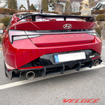 Hyundai Elantra N-Line Rear Diffuser and Spats Kit by Veloce for Model Years 2021~2023 3