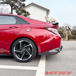 Hyundai Elantra N-Line Rear Diffuser and Spats Kit by Veloce for Model Years 2021~2023 13