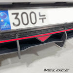 Hyundai Elantra N-Line Rear Diffuser and Spats Kit by Veloce for Model Years 2021~2023 9