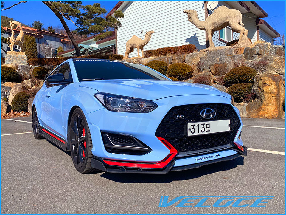 Hyundai Veloster N Lip Kit Full Aero Appearance Package Type-R by Veloce 5