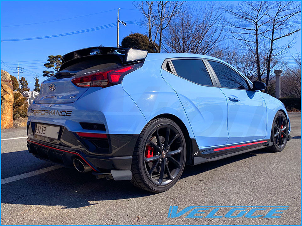 Hyundai Veloster N Side Splitter Type-R by Veloce 6