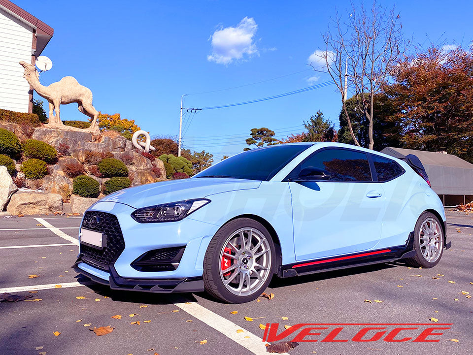 Hyundai Veloster N Side Splitter Type-R by Veloce 7