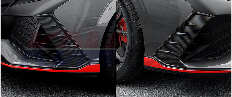 YTC Brand Front Bumper Garnish Hole Cover for Hyundai Elantra N 2021-2023
