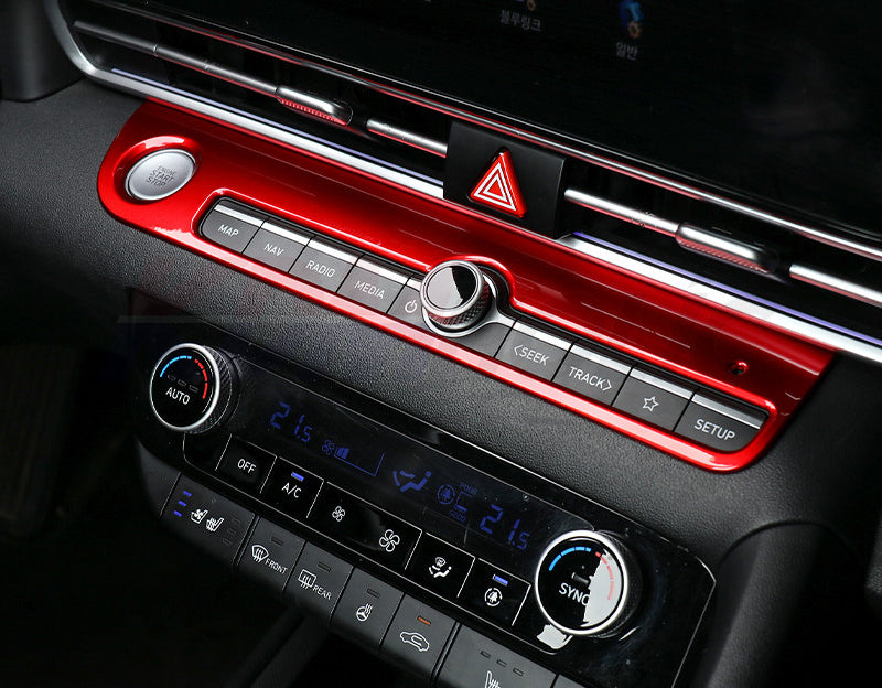 YTC Brand Start Button & Radio Console Cover for Hyundai Elantra N 2021-2023