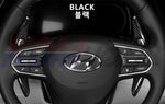 YTC Brand Real Carbon Fiber Paddle Shifter Extensions for Hyundai Palisade 2020-2022