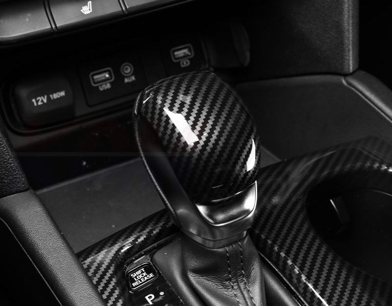 YTC Brand Shift Knob Cover for Hyundai Santa Fe TM 2019-2020