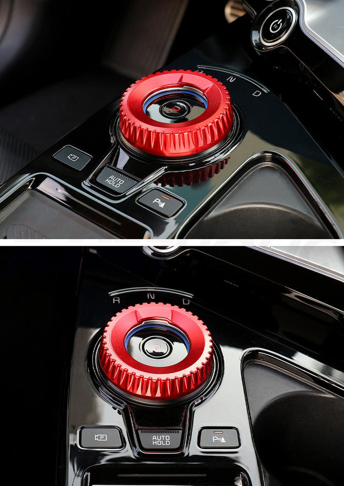 YTC Brand Gear Knob Dial Cover for Kia EV6 2022+