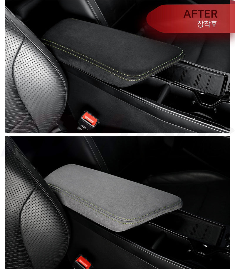 YTC Brand Suede Armrest Cover for Kia EV6 2022+