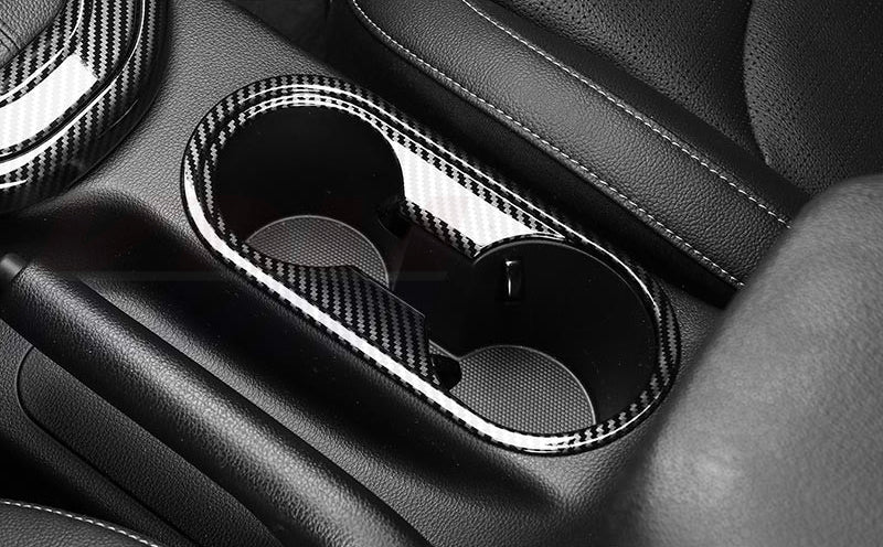 YTC Brand Front Seat (1st row) Cup Holder Frame Cover for Kia Forte K3 GT 2019+