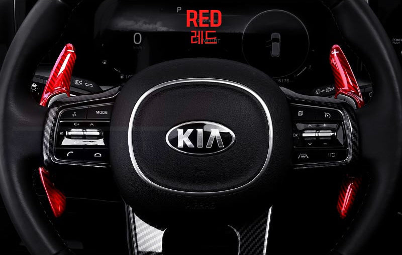 YTC Brand Real Carbon Fiber Paddle Shifter Extensions for Kia Forte K3 GT 2019+