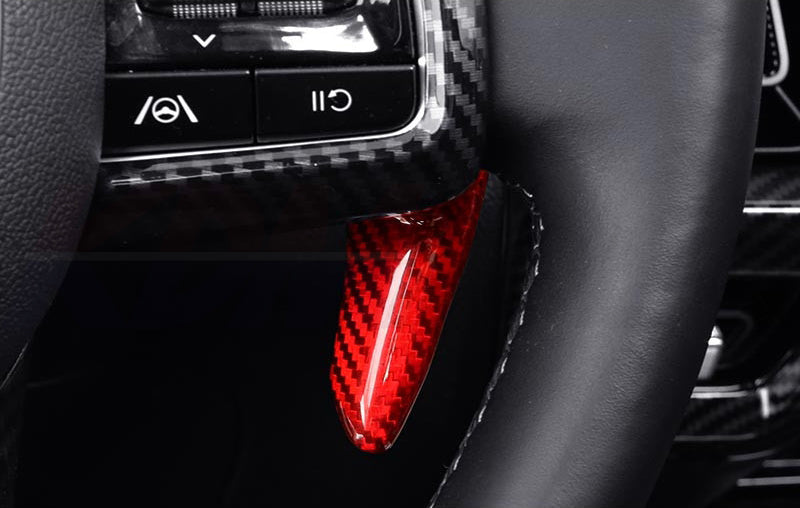 YTC Brand Real Carbon Fiber Paddle Shifter Extensions for Kia Forte K3 GT 2019+