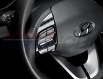 YTC Brand Dashboard Steering Wheel Button Frame Cover for Hyundai Elantra GT (i30 PD) 2018-2019