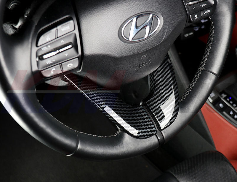 YTC Brand Steering Wheel Lower Frame Covers for Hyundai Elantra GT (i30 PD) 2018-2019