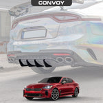 Kia Stinger Diffuser Fins [CONVOY x VELOCE] 2018-2021 GT & GT Line Models 4