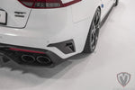 M&S "FORCE SERIES" Rear Vent Hole Covers  for KIA Stinger [GT, GT-Line, GT1, GT2]