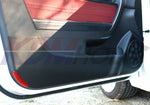 Art-X Carbon Fiber Style Interior Door Protector Decal Kit for Hyundai Elantra (Avante MD) 11~14