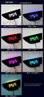 Art-X LED Door Light Plate Kit for Hyundai Elantra (Avante MD) 11~16