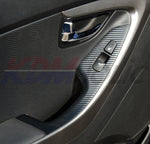 Art-X Window Switch Panel Trim Cover Decal Set for Hyundai Elantra (Avante MD) 11~14