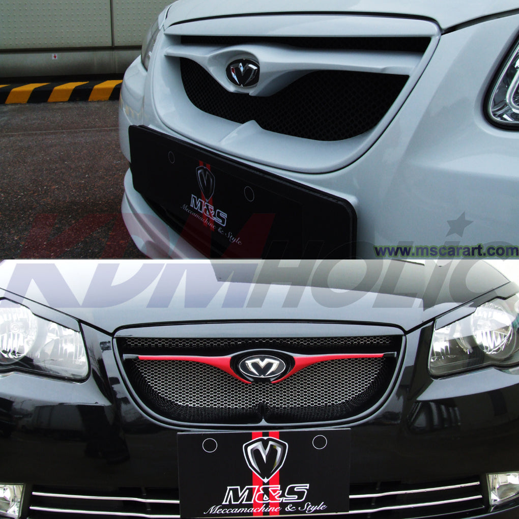 M&S Replacement Radiator Grille for Hyundai Elantra (Avante HD) 2007~2 ...