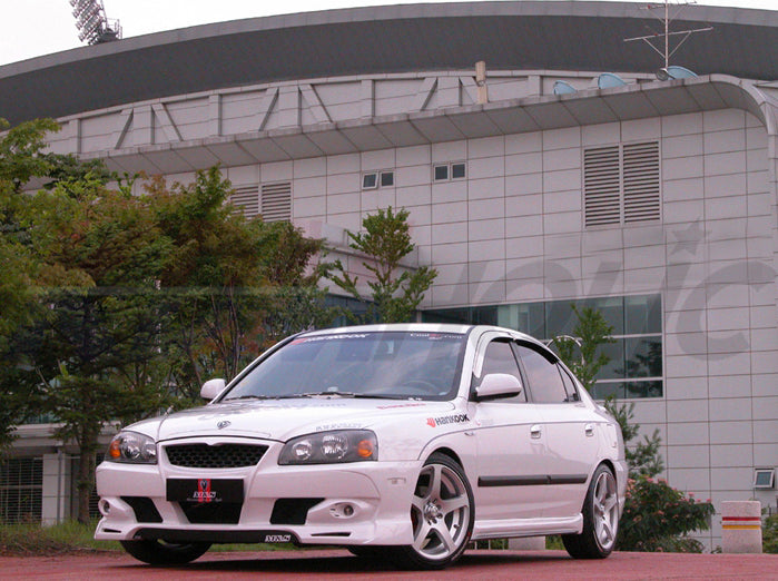 M&S Body Kit Front Bumper for Hyundai Accent Sedan & Hatchback (Avante ...