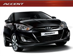 Art-X Roof Spoiler for Hyundai Accent 12~17 [PAINTED]