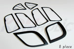 Art-X Carbon Fiber Skin Interior Trim Cover Kit (8pcs) for Hyundai Accent 12~17