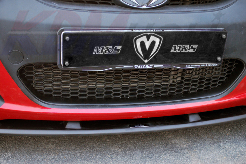 M&S Mesh Lower Grille for Hyundai Accent 12~17 [Matte Black]