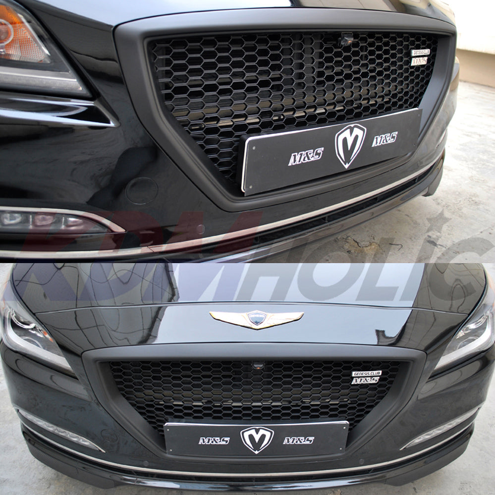 M&S Replacement Radiator Grille for Hyundai Genesis DH Sedan 15~16 ...