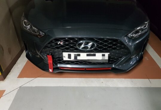 M&S Tow Hook + "N" Strap Kit for Hyundai Veloster N