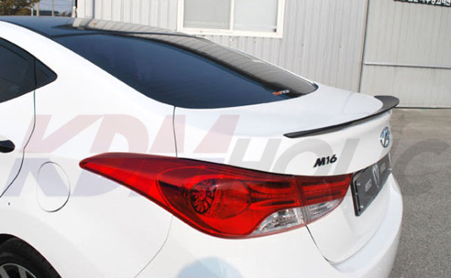 M&S Type B Trunk Lip Spoiler for Hyundai Elantra (Avante MD) 11~16