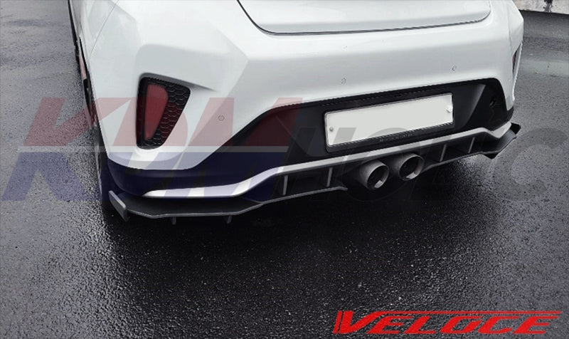 M&S Veloce Line TYPE-R Full Splitter Kit (F+S+R) for Hyundai Veloster JS Turbo 2019+