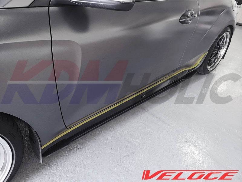 M&S Veloce Line TYPE-S Side Splitters for Hyundai Veloster JS Turbo 2019+