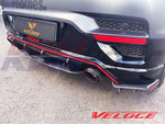 M&S Veloce Line TYPE-R Rear Lip Spats for Hyundai Veloster N 2019+