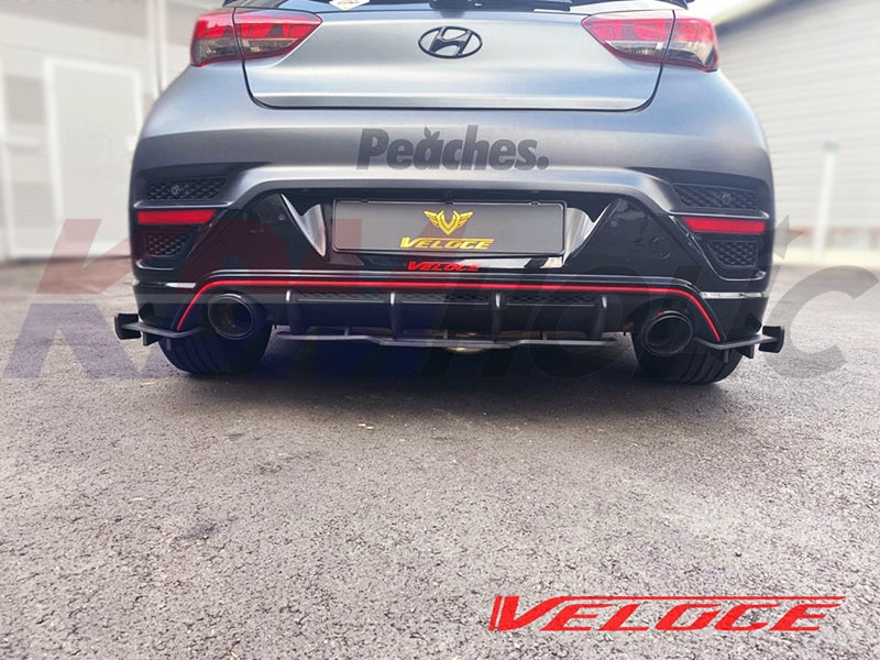 M&S Veloce Line TYPE-R Rear Diffuser for Hyundai Veloster N 2019+