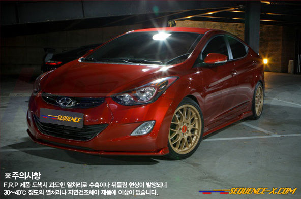 Sequence Garage SPEC-1 Front Splitter for Hyundai Elantra (Avante MD) 2011~2014