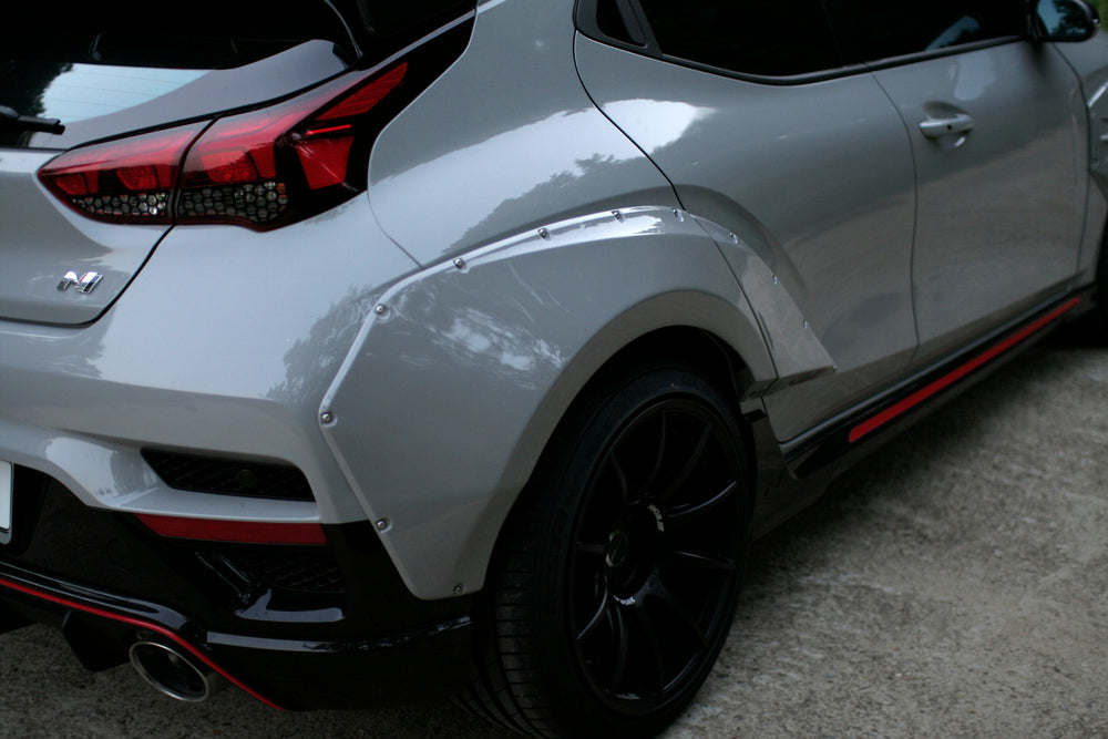 Widebody Fender Flares for Hyundai Veloster N [UNR Performance] US Inventory